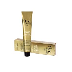 Fanola Oro Puro Keratin Color 6.31 Dunkelblond Sand 100 ml